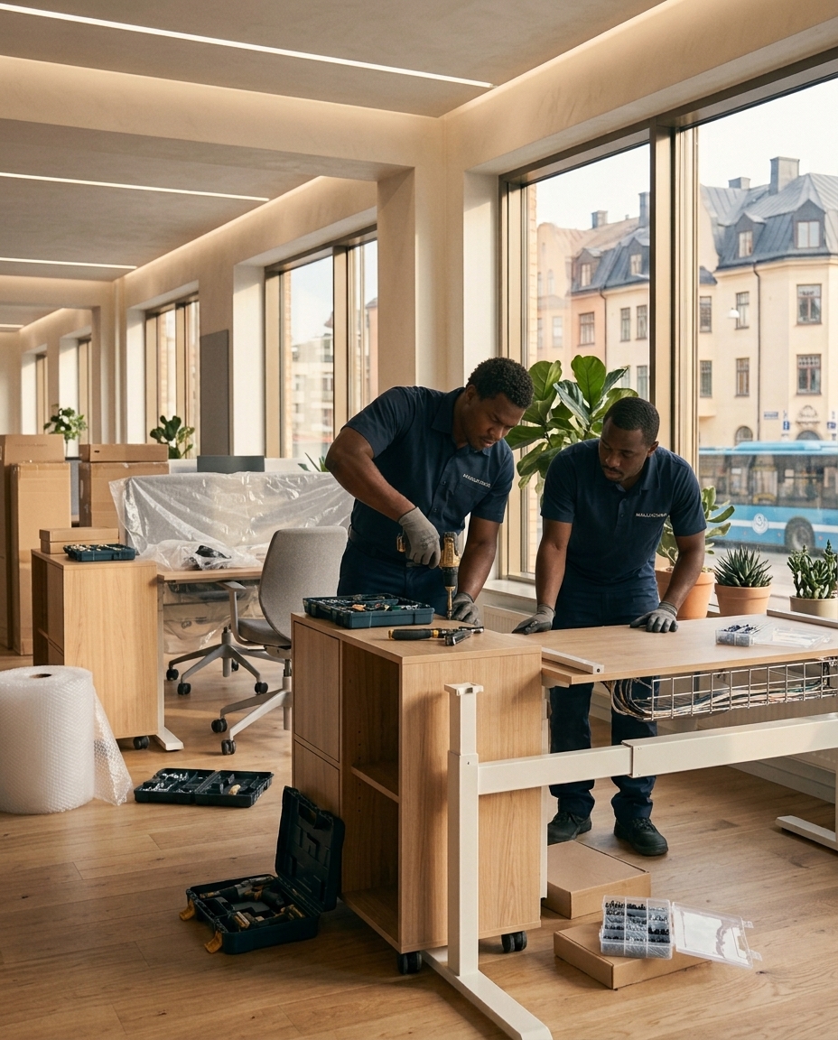 Kontorsinredning & planlösning.